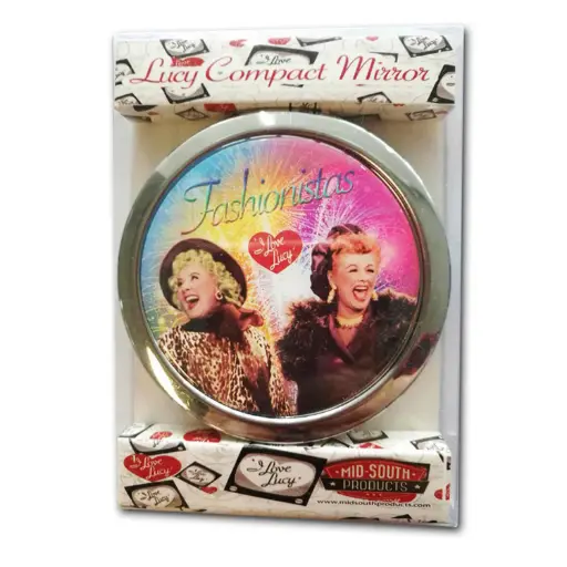 [L5445] Lucy Compact Mirror - Fashionistas