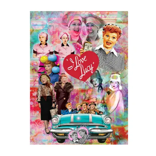 [L5623] Lucy Magnet - Colorful Collage