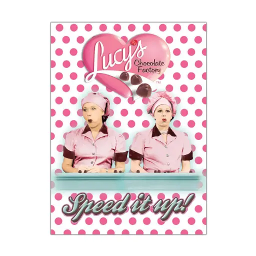 [L5667] Lucy Magnet - Chocolate Factory