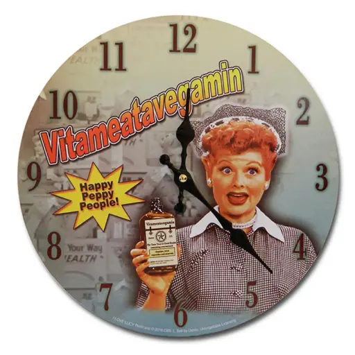 [L5784] Lucy Clock - Vitameatavegamin