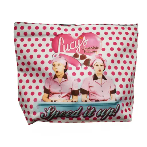 [L5830] Lucy Tote Bag - Chocolate Factory