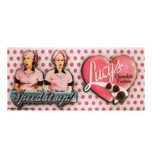 [L6103] Lucy Magnet - Chocolate Factory 3D