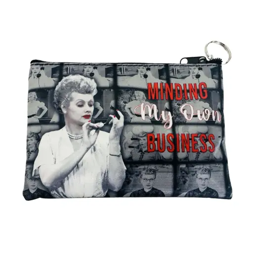 [L6683] Lucy Makeup Bag - Minding My Own  Business
