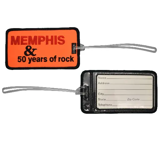 [M4400] Memphis Luggage Tag - 50 Years Rock