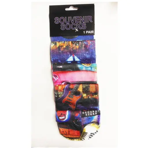 [M5787] Memphis Socks - Collage