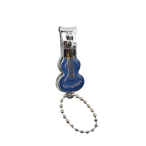 [M5915] Memphis Keychain - Guitar Nail Clipper