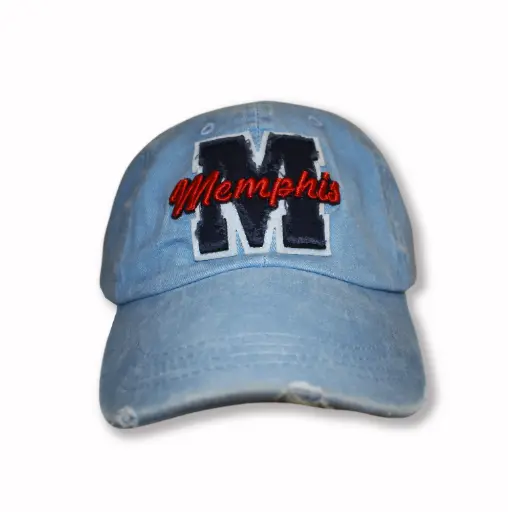 [M6793] Memphis Cap - Blue Denim