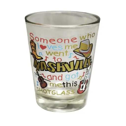 [N4743] Nashville Shot Glass - Someone Loves