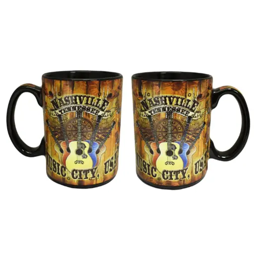 [N4803] Nashville Mug - Wood Panel