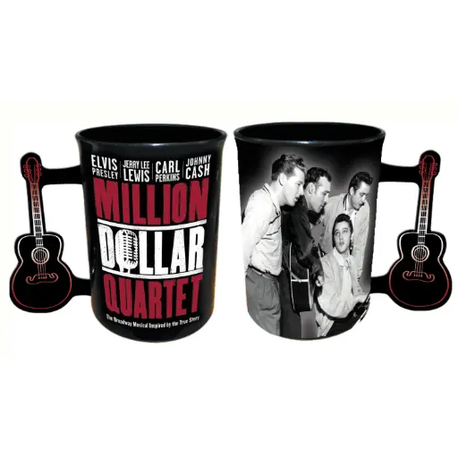 [Q5103] Million Dollar Quartet Mug - Guitar Handle