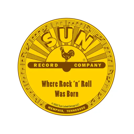 [SR6453] Sun Record Sticker - Where Rock 'N' Roll Was Born