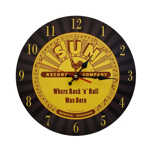 [SR6457] Sun Record Clock - R & R Was Born