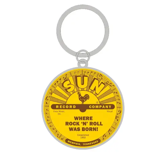 [SR6473] Sun Record Key Chain - Where Rock "N" Rock Was Born