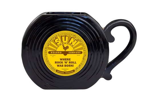 [SR6658] Sun Record Mug - Where Rock 'N' Roll Was Born - Record Shaped