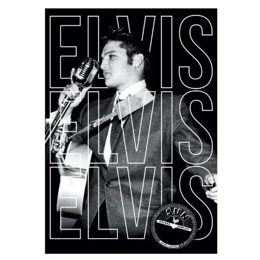 [SRE6583] Sun Record Postcards - Elvis Live Port - Pack of 50