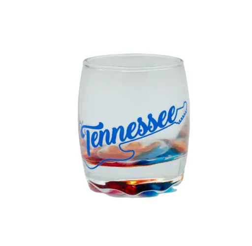 [T6250] Tennessee Shot Glass - Rainbow Base