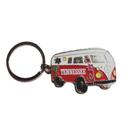 [T6514] Tennessee Key Chain - Hippy Van - 12pc Set