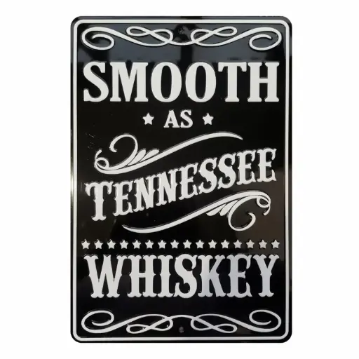 [T6636] Tennessee Sign - Smooth As Whiskey