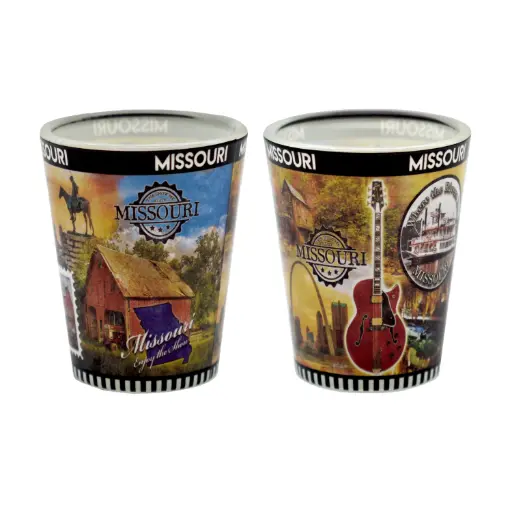 [X2681MO] Missouri Shot Glass - Postage