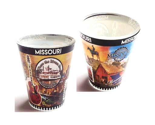 [X2681MO] Missouri Shot Glass - Postage