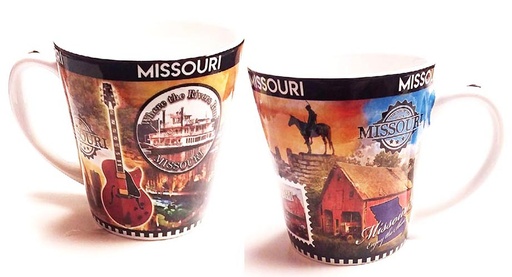 [X4681MO] Missouri Mug - Postage Stamp