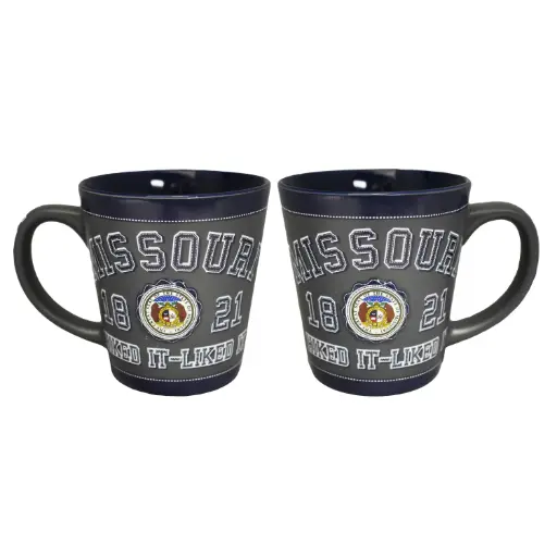 [X5507MO] MUG-MISSOURI STATE SEAL EMBOS