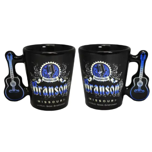 [XBR5007] Branson Shot Glass - Showtown with Guitar Handle