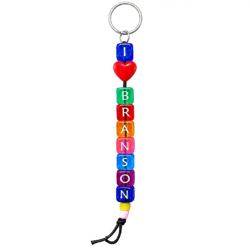 [XBR5535] Branson Keychain - Dice I Love Branson