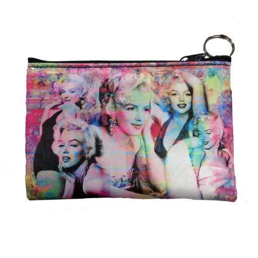 [Y5681] Marilyn Monroe Makeup Bag - Collage