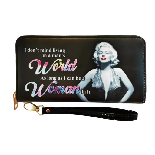 [Y6177] Marilyn Monroe Wallet - Woman World