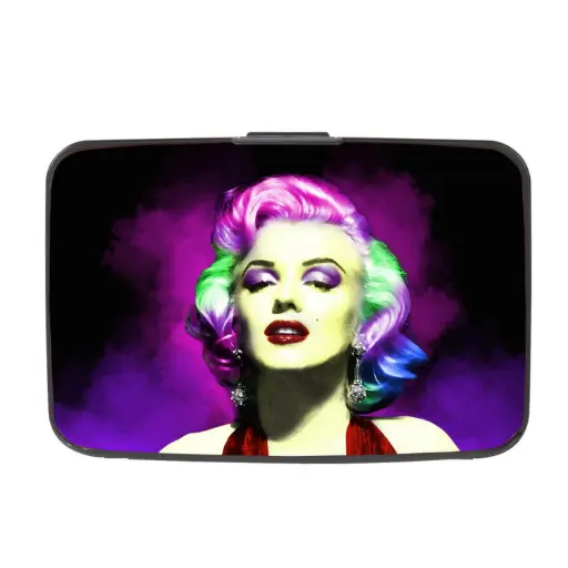 [Y6241] Marilyn Monroe Card Case - Multi Color - 12pc Set