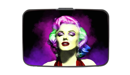 [Y6241] Marilyn Monroe Card Case - Multi Color