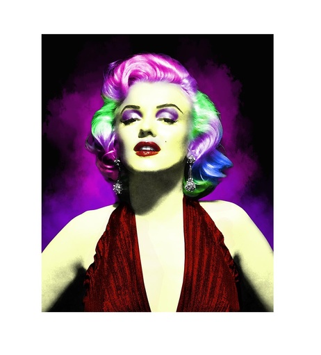 [Y6242] Marilyn Monroe Throw  - Multicolor