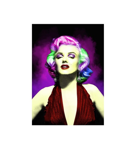 [Y6243] Marilyn Monroe Magnet - Multi Color 3D