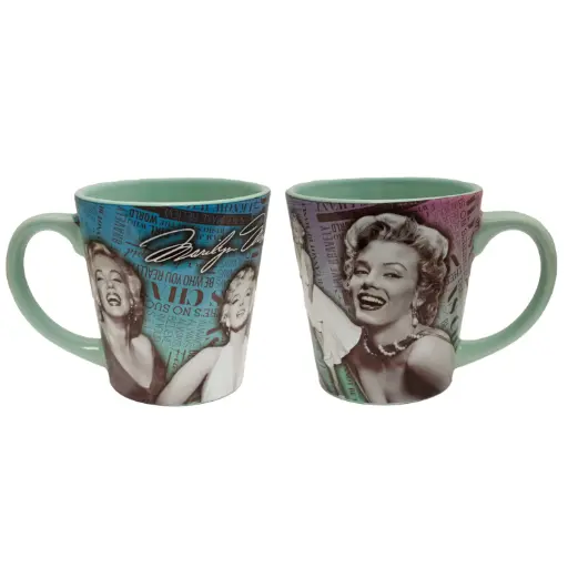 [Y6878] Marilyn Monroe Mug - Collage Quotes