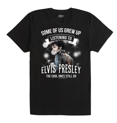 [E9112] Elvis T-Shirt - Grew Up Listening